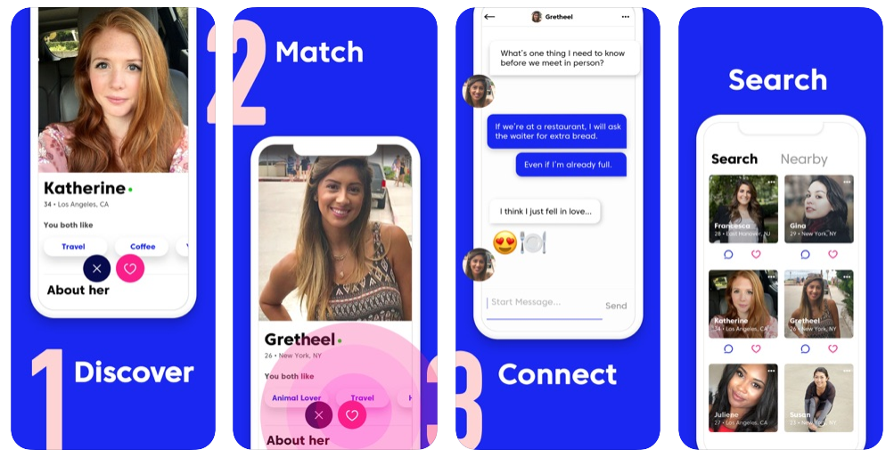 Discover Match Connect Search